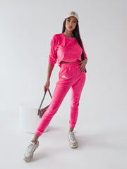 Women's set Lilly Ola Voga neon pink image 4