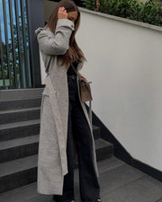 LE LONG Grey Coat image 6