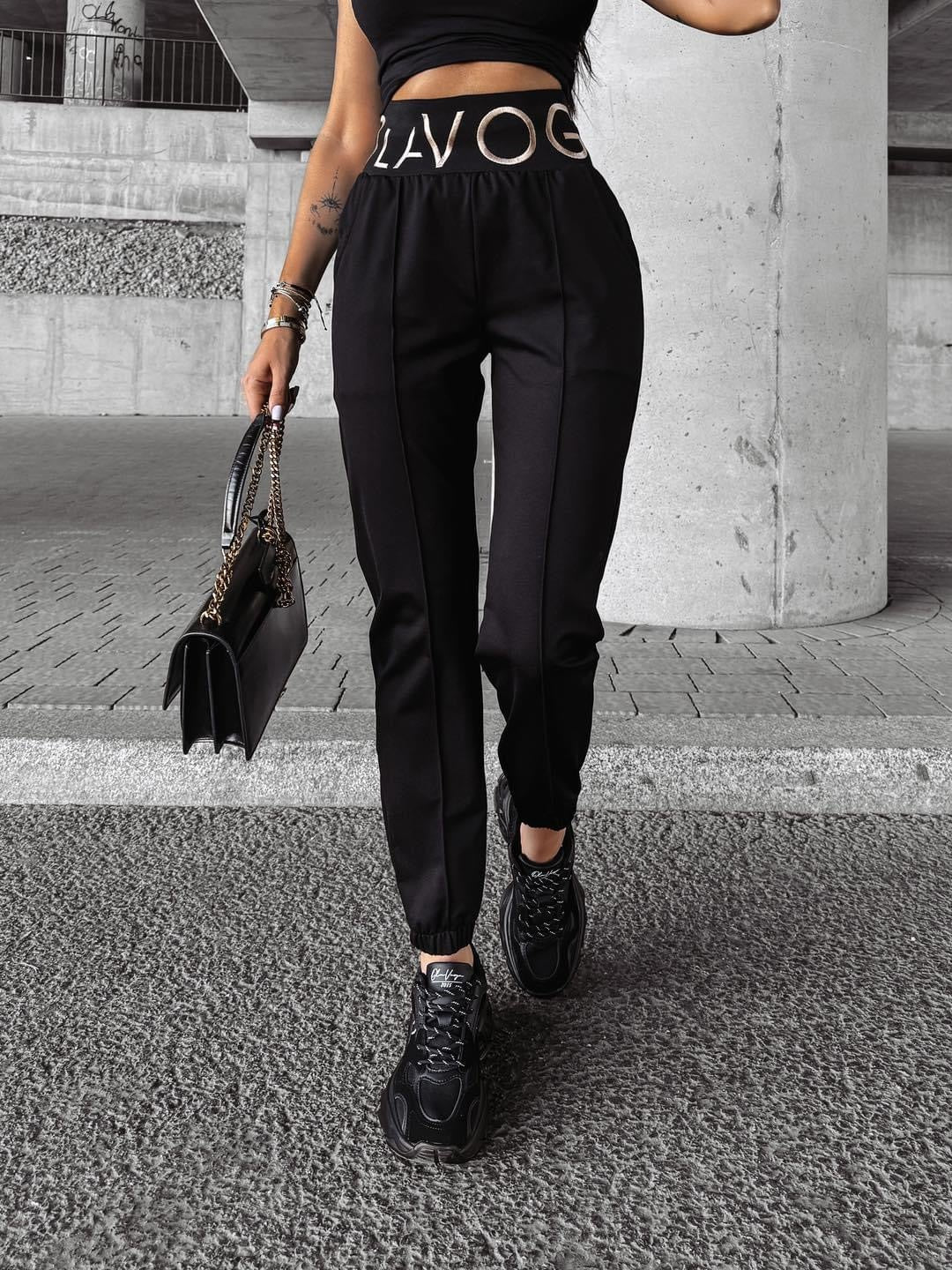 ELLYN OLAVOGA joggers sweatpants black image 1