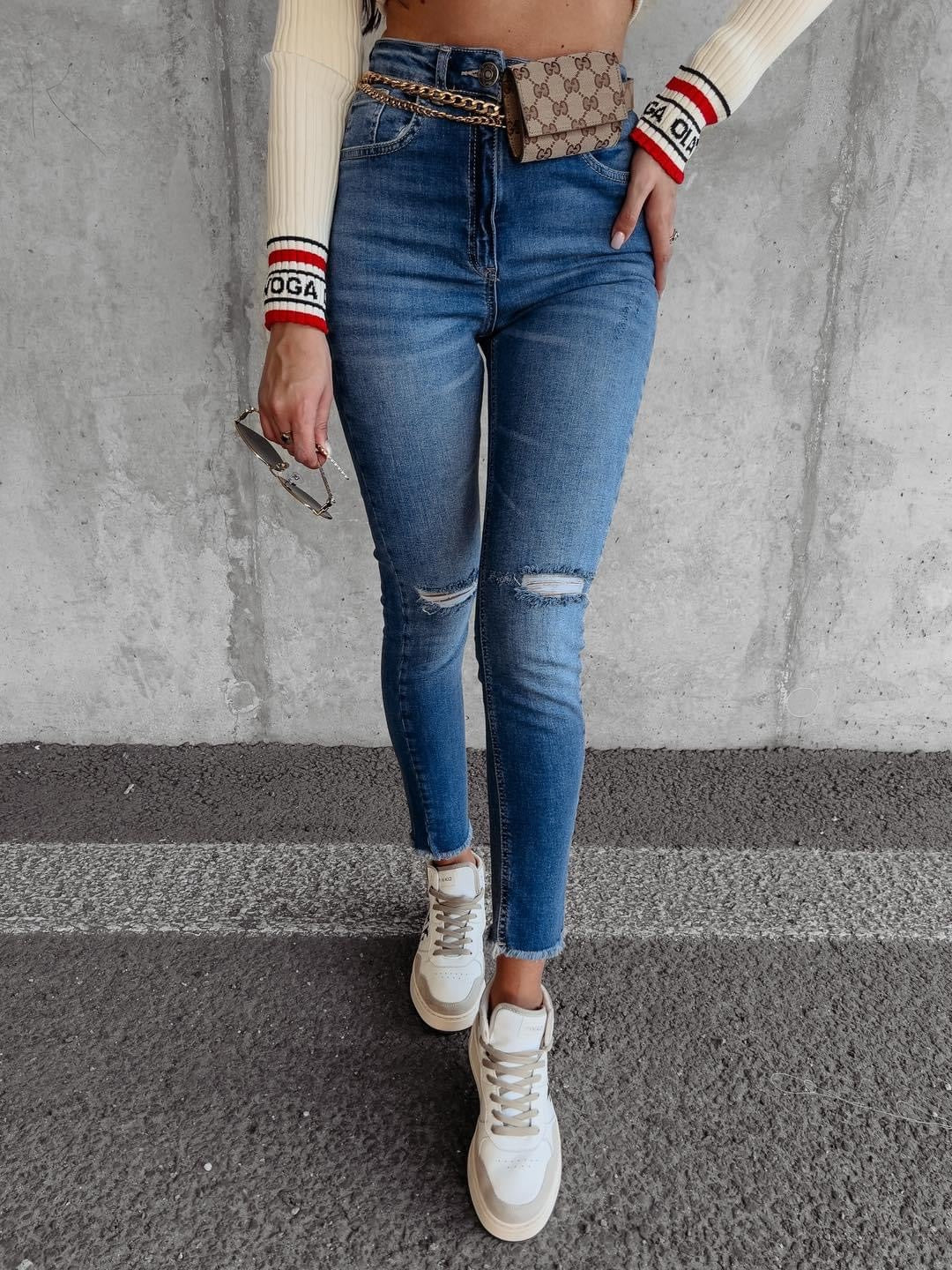 Buena Ola Voga slim fit jeans, blue image 0