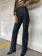 SAUVAGE FAUX LEATHER PANTS image 5