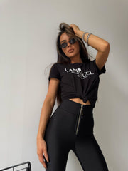 Tshirt CRIME black image 1