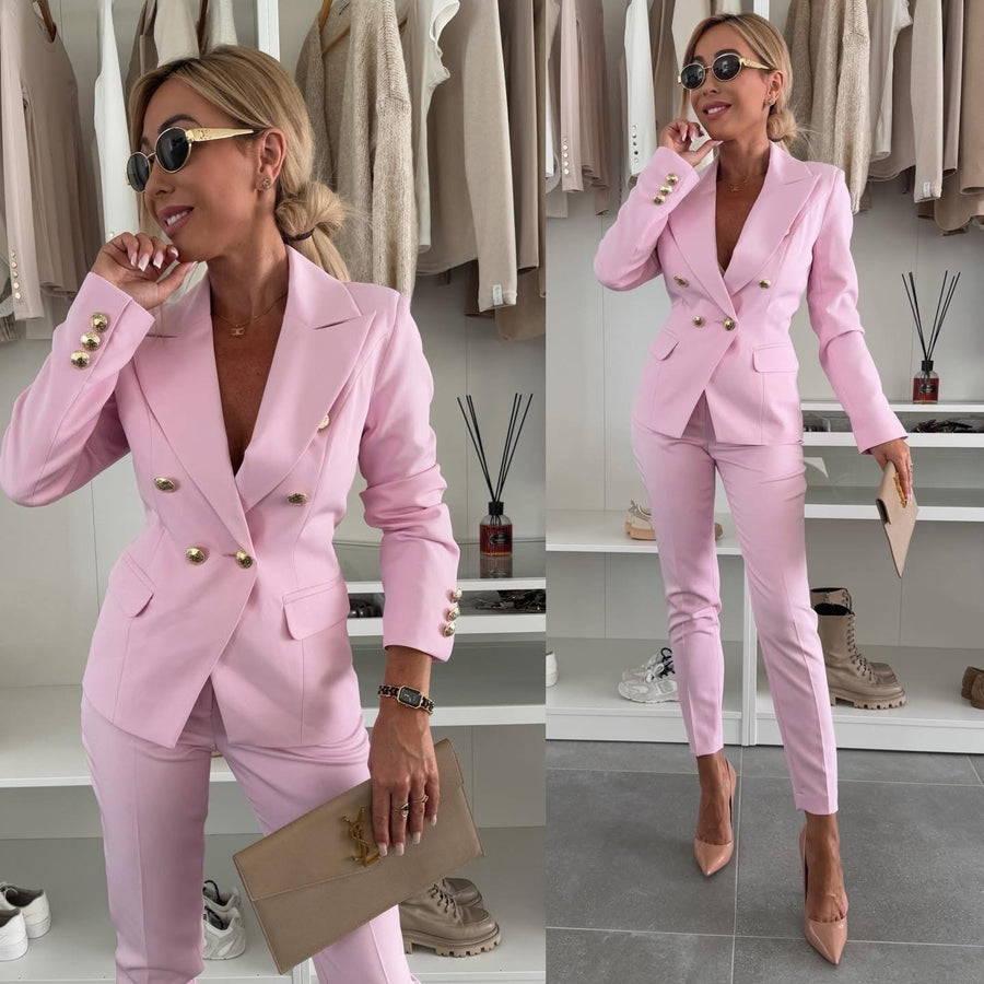 Katthia Elegant Blazer Pink image 2