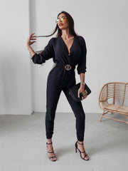 Elegant jumpsuit Heaven Ola Voga black image 11