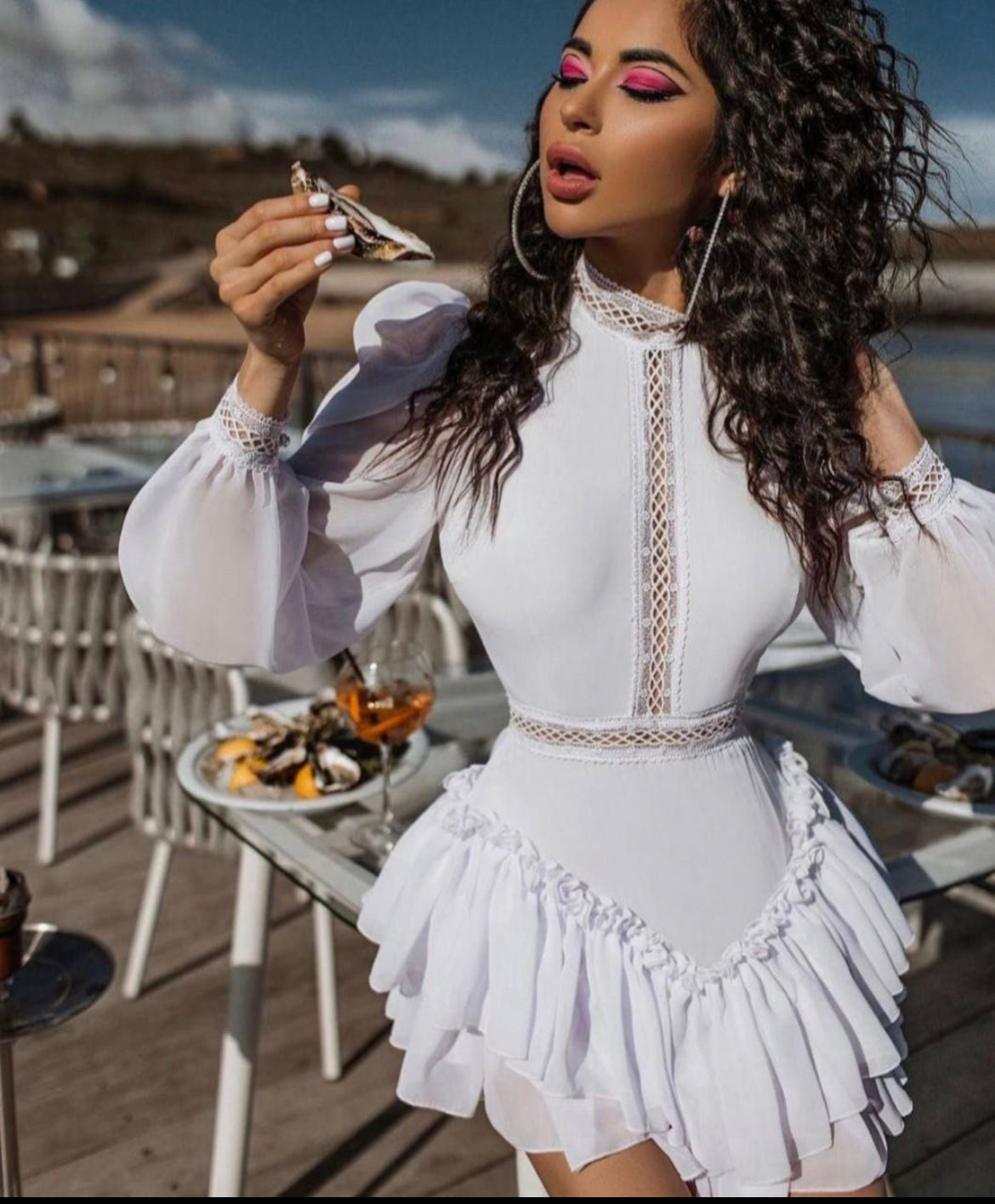 MILA WHITE DRESS image 0