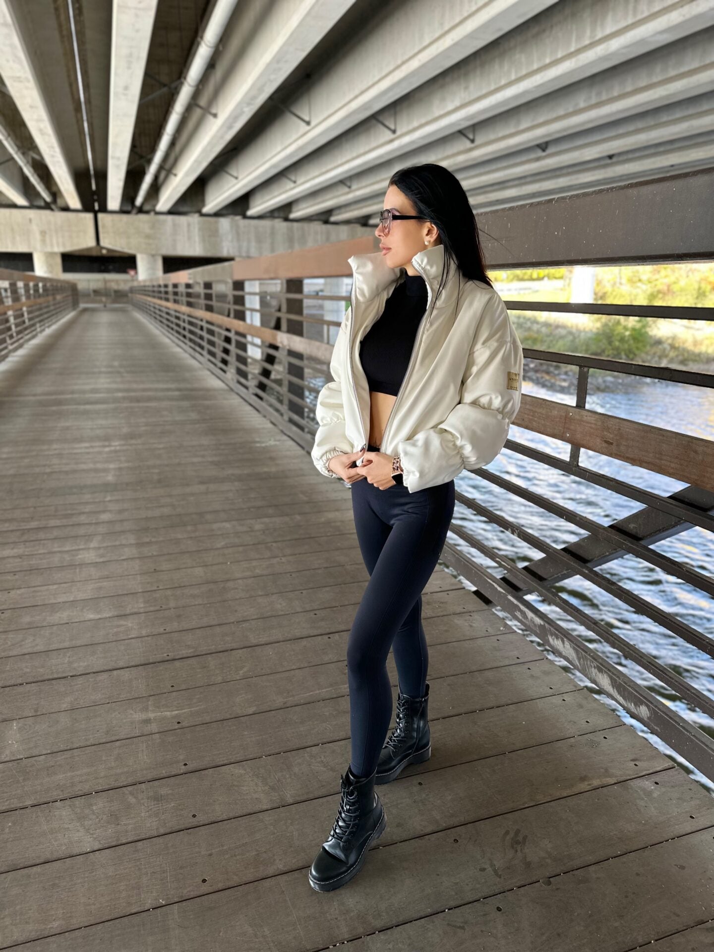LA MANUEL CROP  JACKET image 0