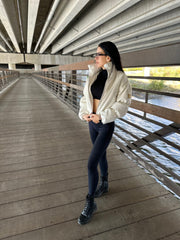 LA MANUEL CROP  JACKET image 0