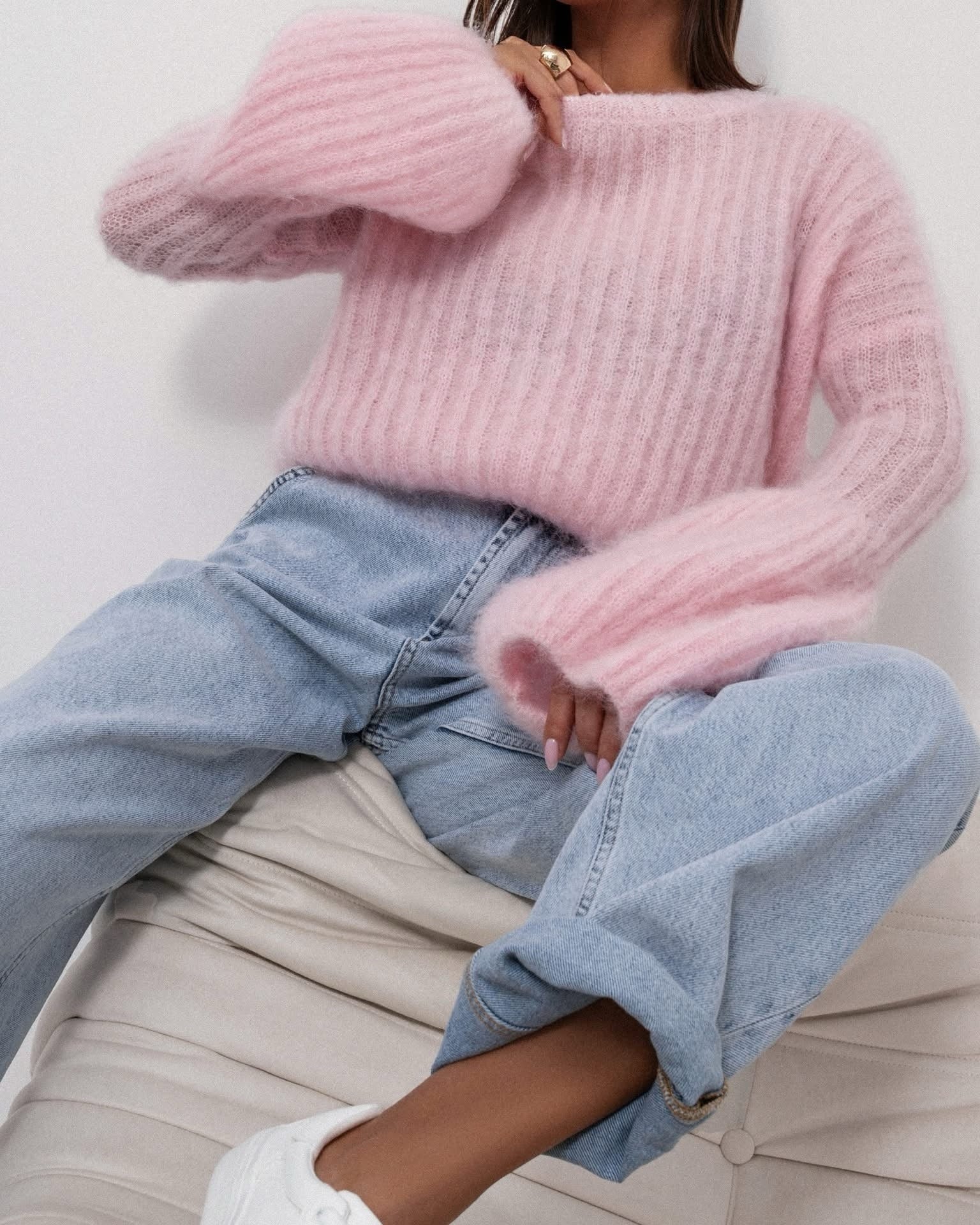 ENDLESS Mohair Sweather Pink image 1