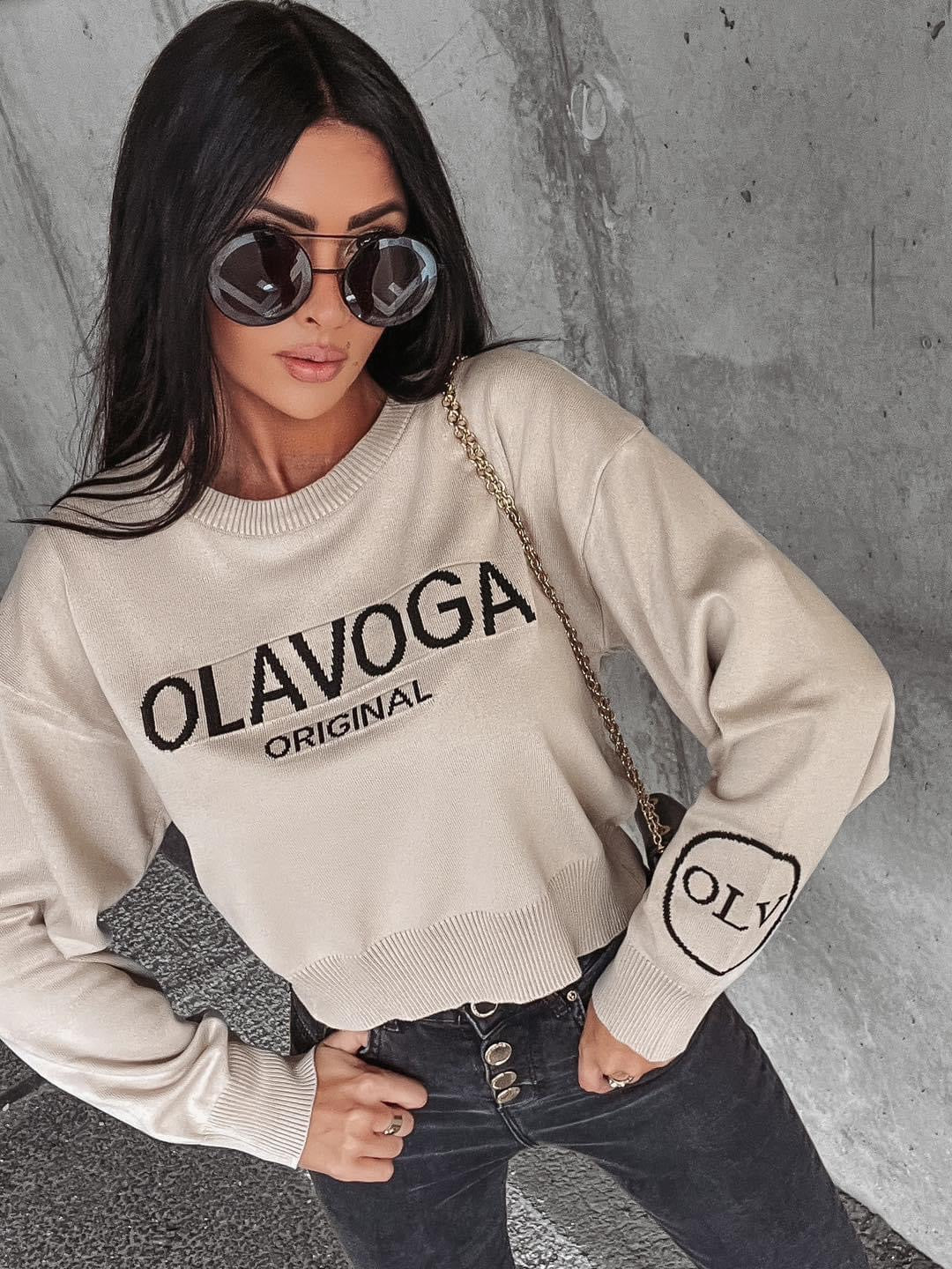 Women's sweater Kasami Ola Voga beige image 1