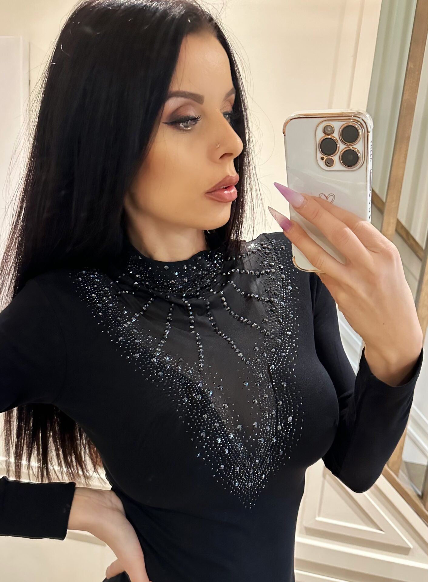 Peaking Mini Dress image 1