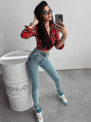 Aster Ola voga skinny jeans blue image 0