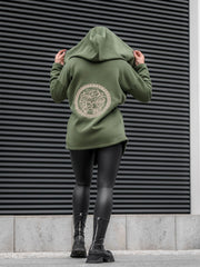 MEDUZA SHORT COAT KHAKI image 0