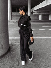 Elegant trousers LESLIE OLAVOGA black image 6