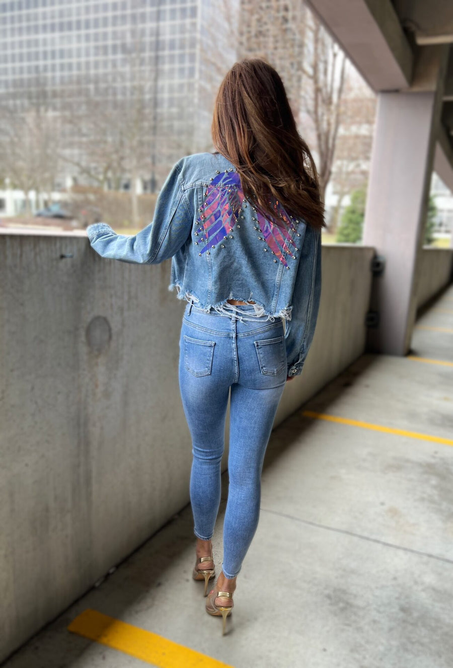 Denim Wings Jacket New image 7