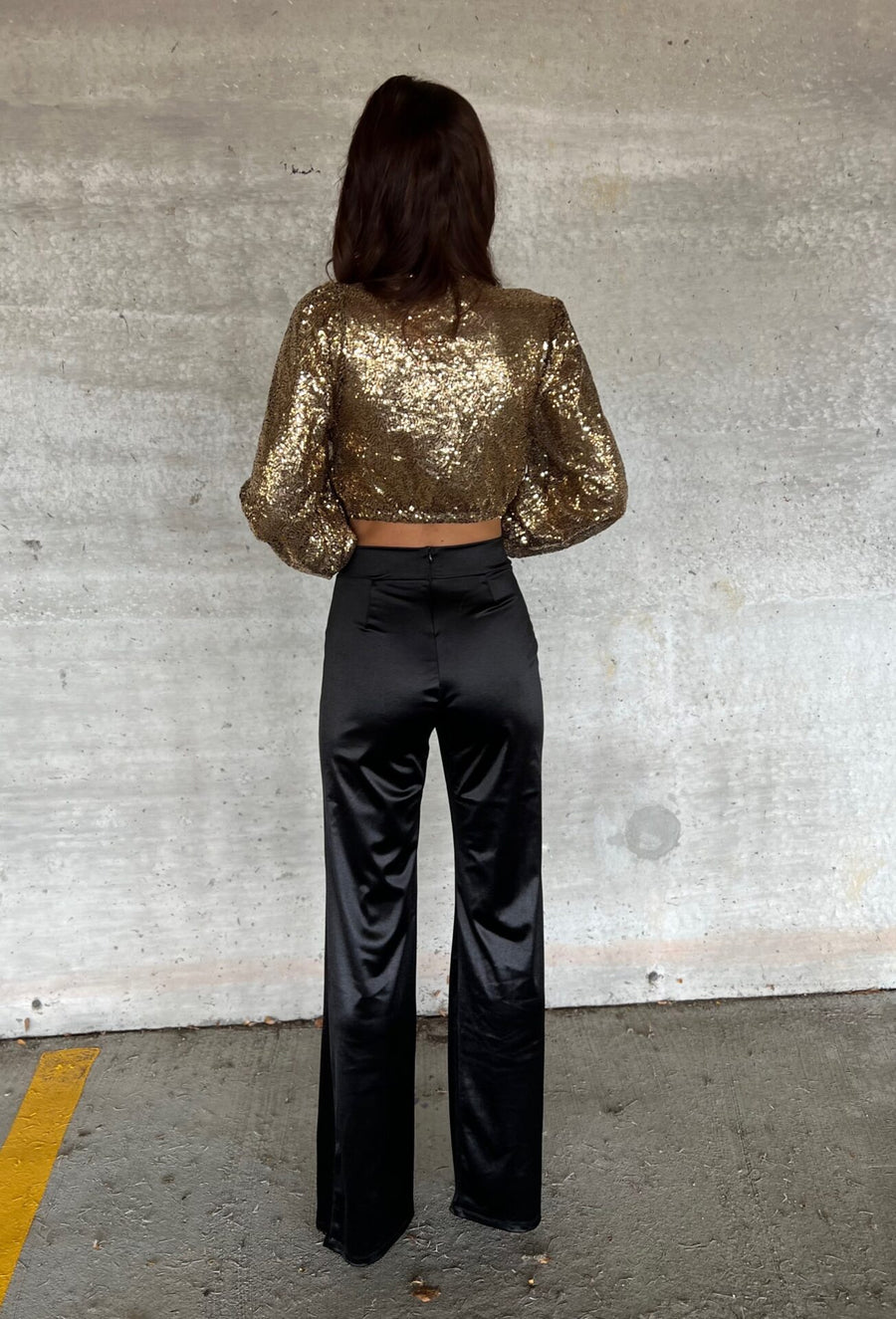 CALL IT SATIN PANTS image 2