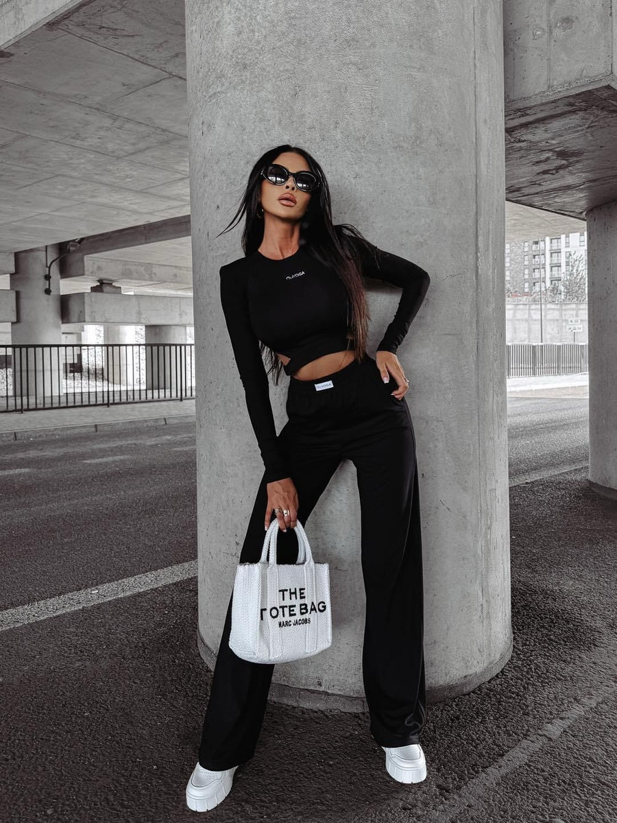 Women's casual set ARABELA OLAVOGA black - S image