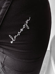 TREKKER Ola Voga elastic leggings, black image 3