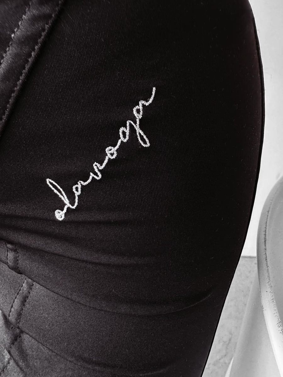TREKKER Ola Voga elastic leggings, black image 3