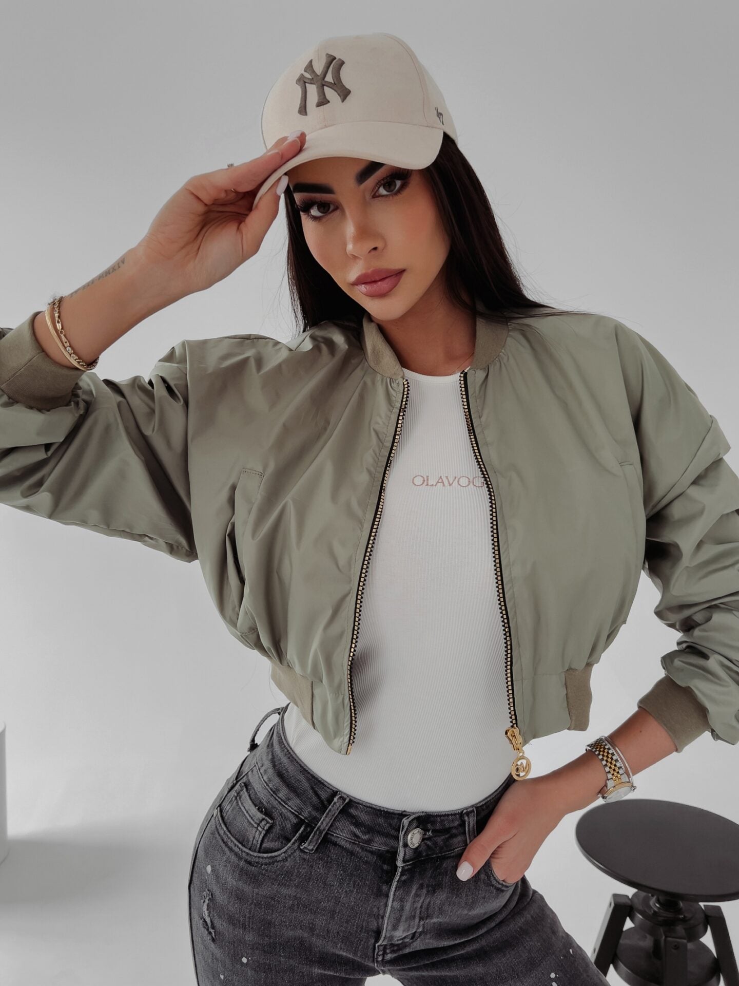 Transition jacket Candy Ola Voga khaki image 0