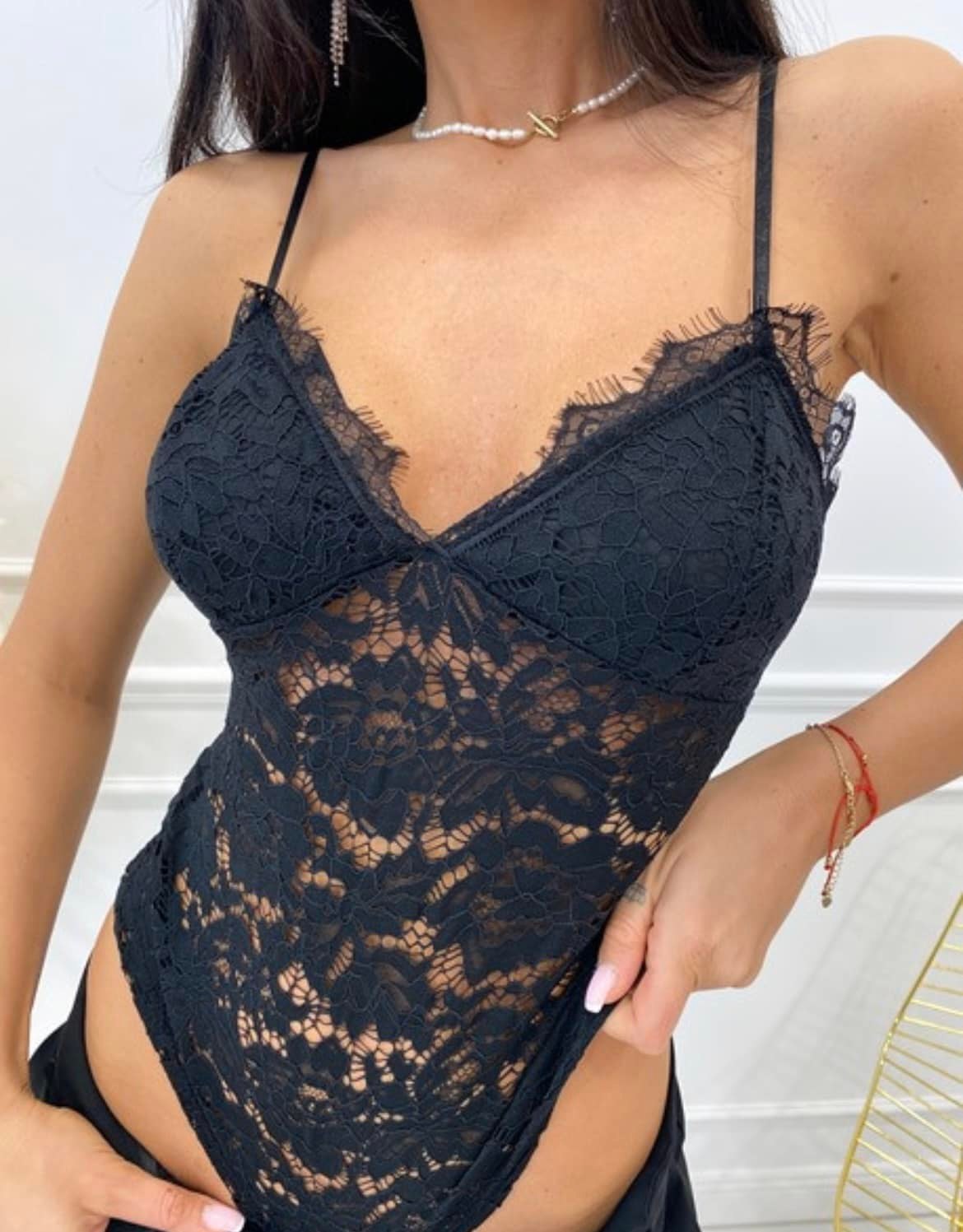 MISTIK LACE BODY BLACK image 0
