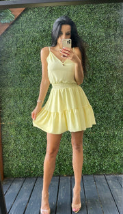 EZRA YELLOW DRESS image 0