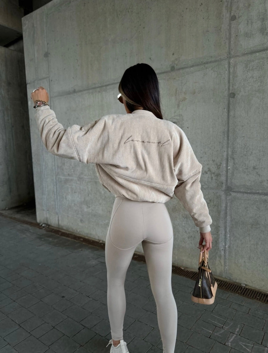 DRIP ON ecru jacket image 5