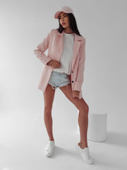 Lara Ola Voga powder fitted blazer image 1