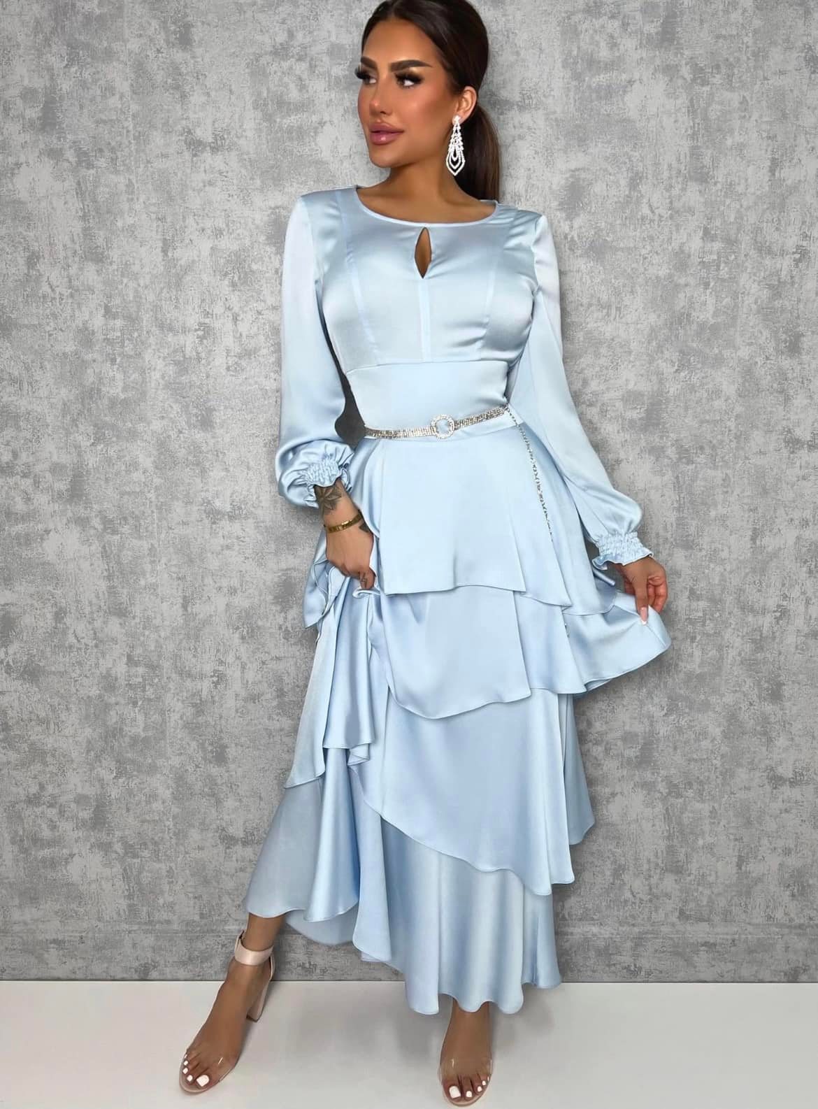 LADY BLUE DRESS image 0