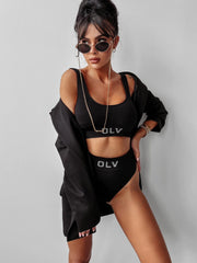 Lagio 2023 Ola Voga logged underwear set, black image 0