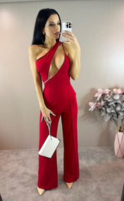 WISH COME TRUE JUMPSUIT RED image 7