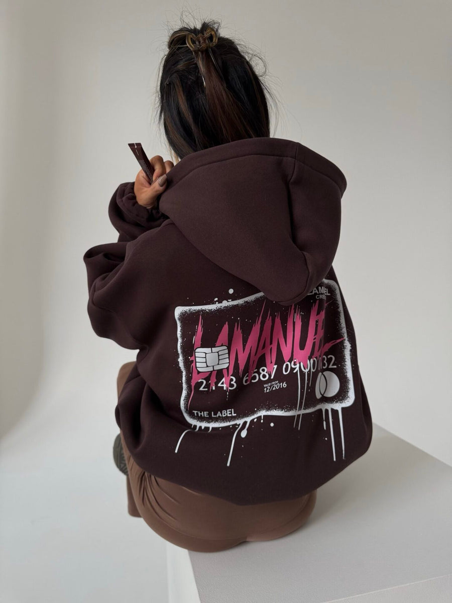 PAYCHECK sweatshirt Chocolate image 7