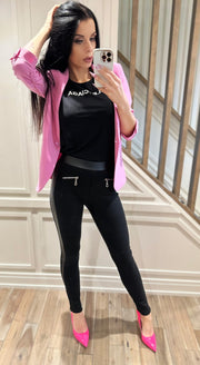 The Celine Blazer - Pink image 1