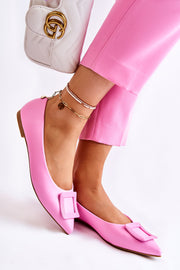 PINK SIMONE LEATHER BALLER SHOES image 2
