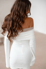 WHITE CHARM DRESS image 3