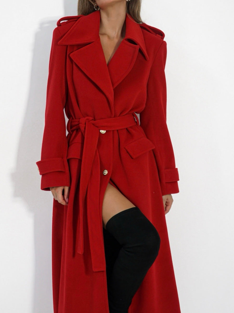 LE LONG Red Coat image 5