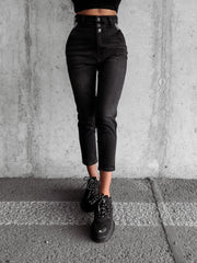 High waisted jeans from Graf Ola Voga black image 2