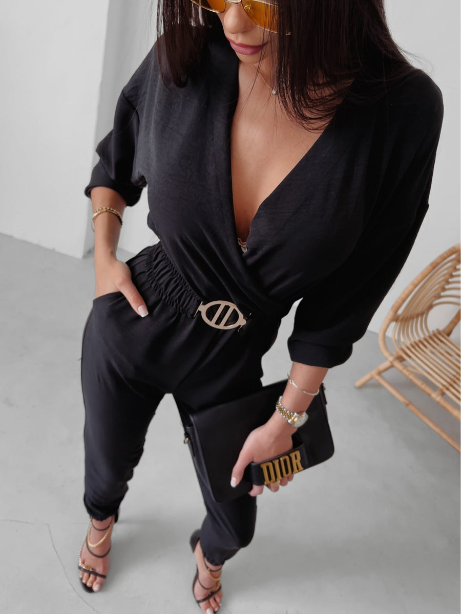 Elegant jumpsuit Heaven Ola Voga black image 14
