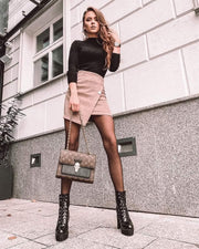 KESHA BEIGE SKIRT image 1