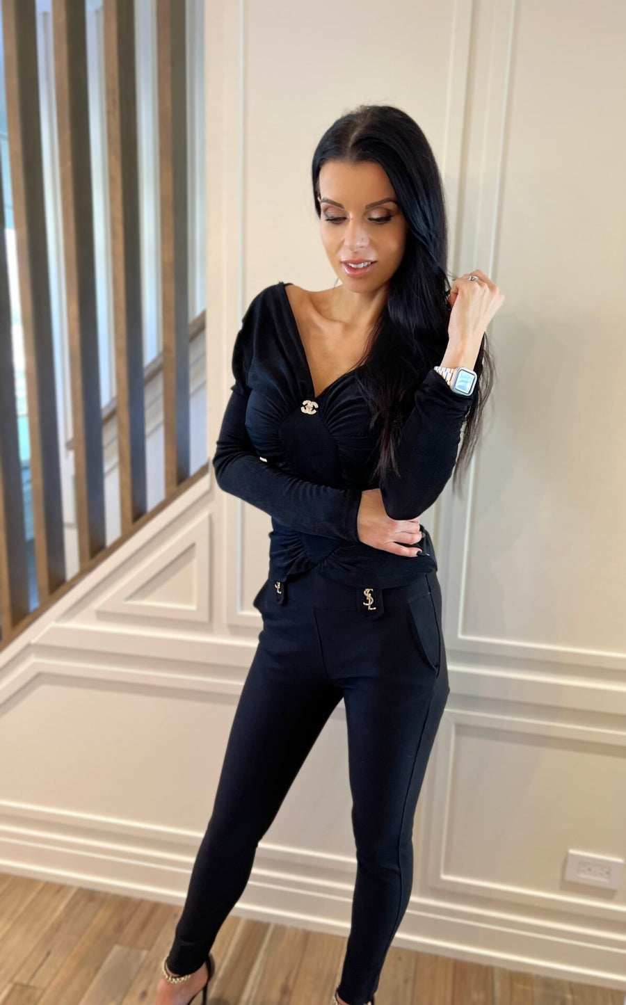 Melanie Logo Blouse image 9
