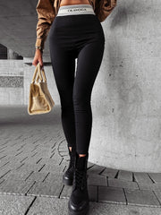 MUCHMORE OLAVOGA black fitted shaping leggings image 2