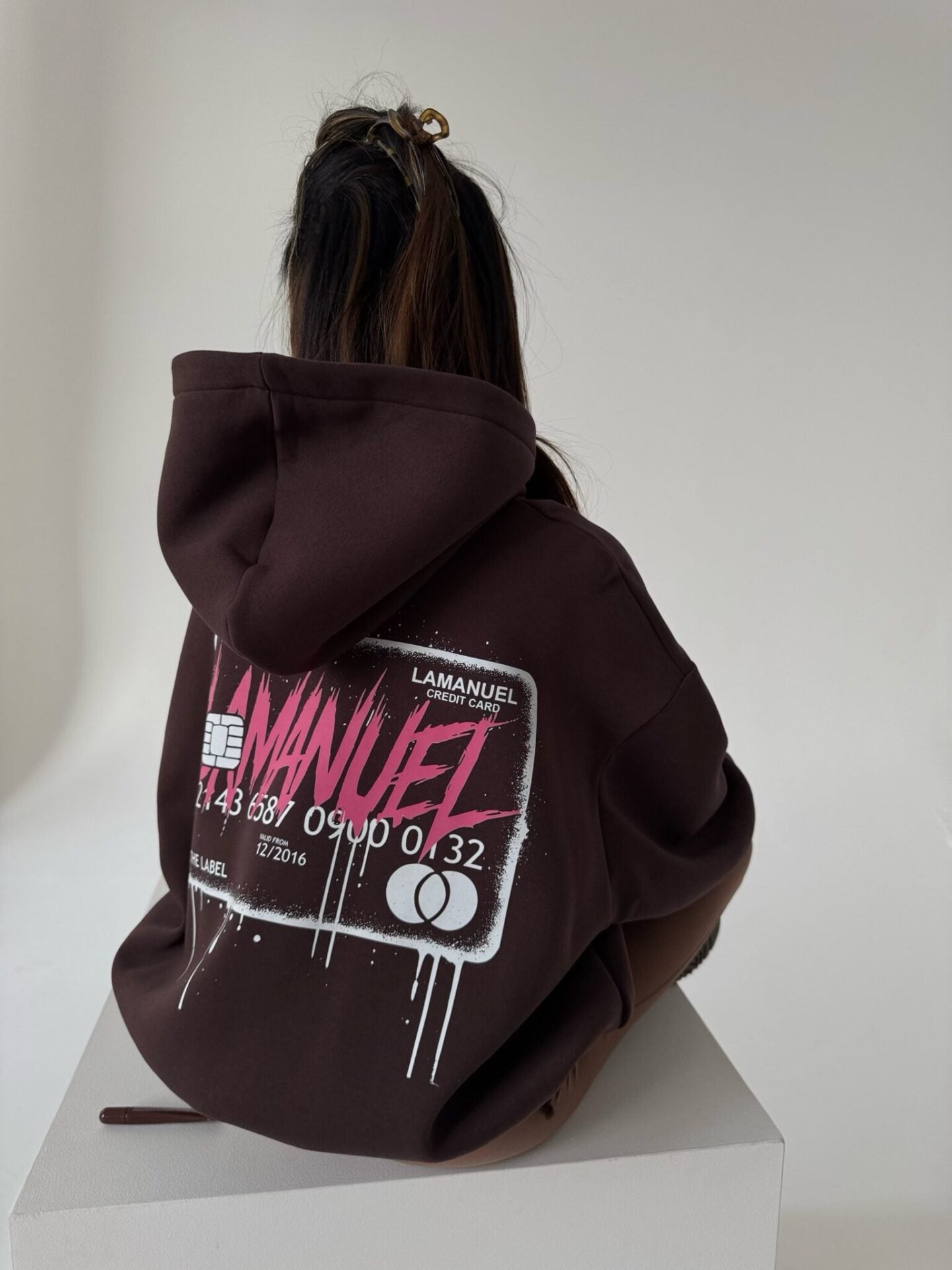 PAYCHECK sweatshirt Chocolate image 1