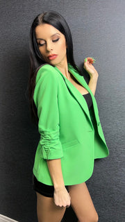 The Celine Blazer - Green image 4
