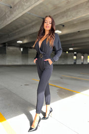 Elegant jumpsuit Heaven Ola Voga black image 5