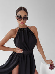 Gaja Ola Voga black cocktail dress image 2