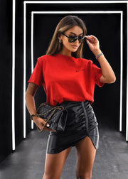 Mission eco leather skirt image 5