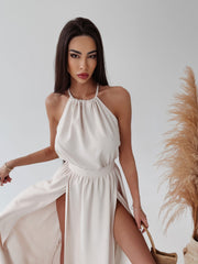 Gaja Ola Voga beige cocktail dress image 12