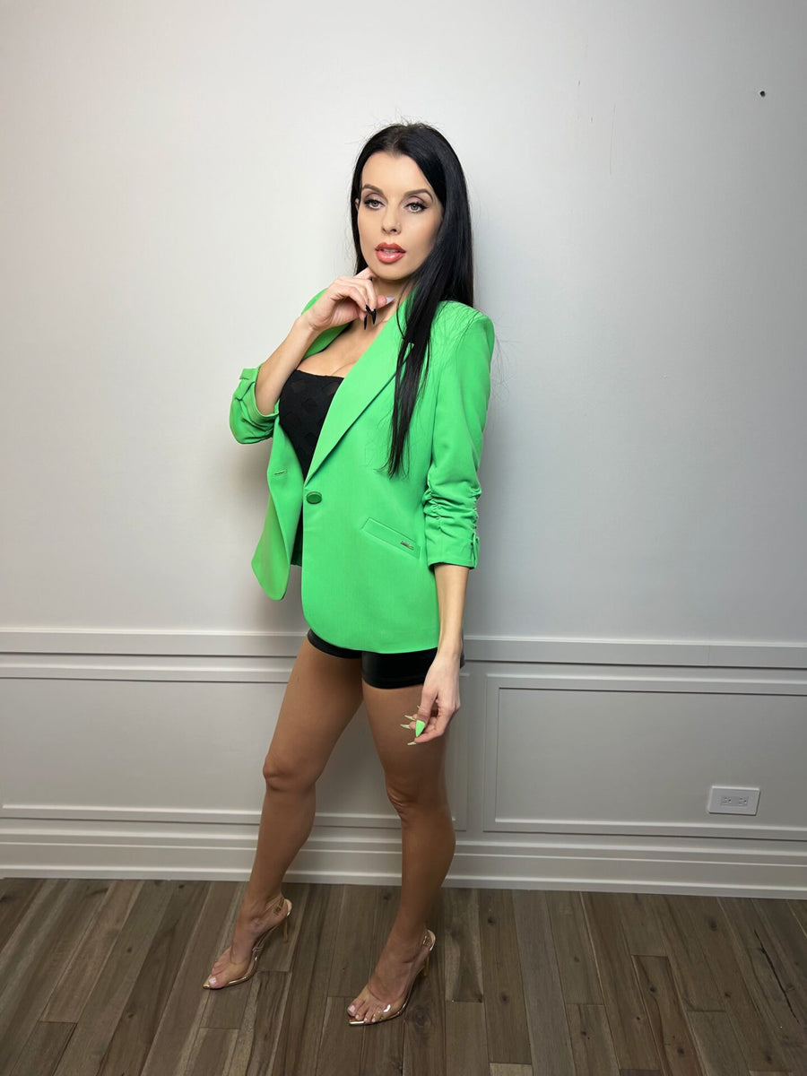 The Celine Blazer - Green image 6