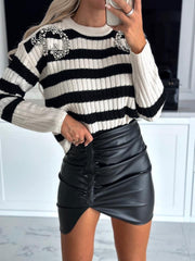 Mission eco leather skirt image 4