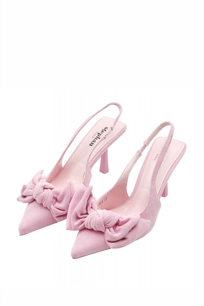 Bow detail slingback heeled shoes All day long image 1