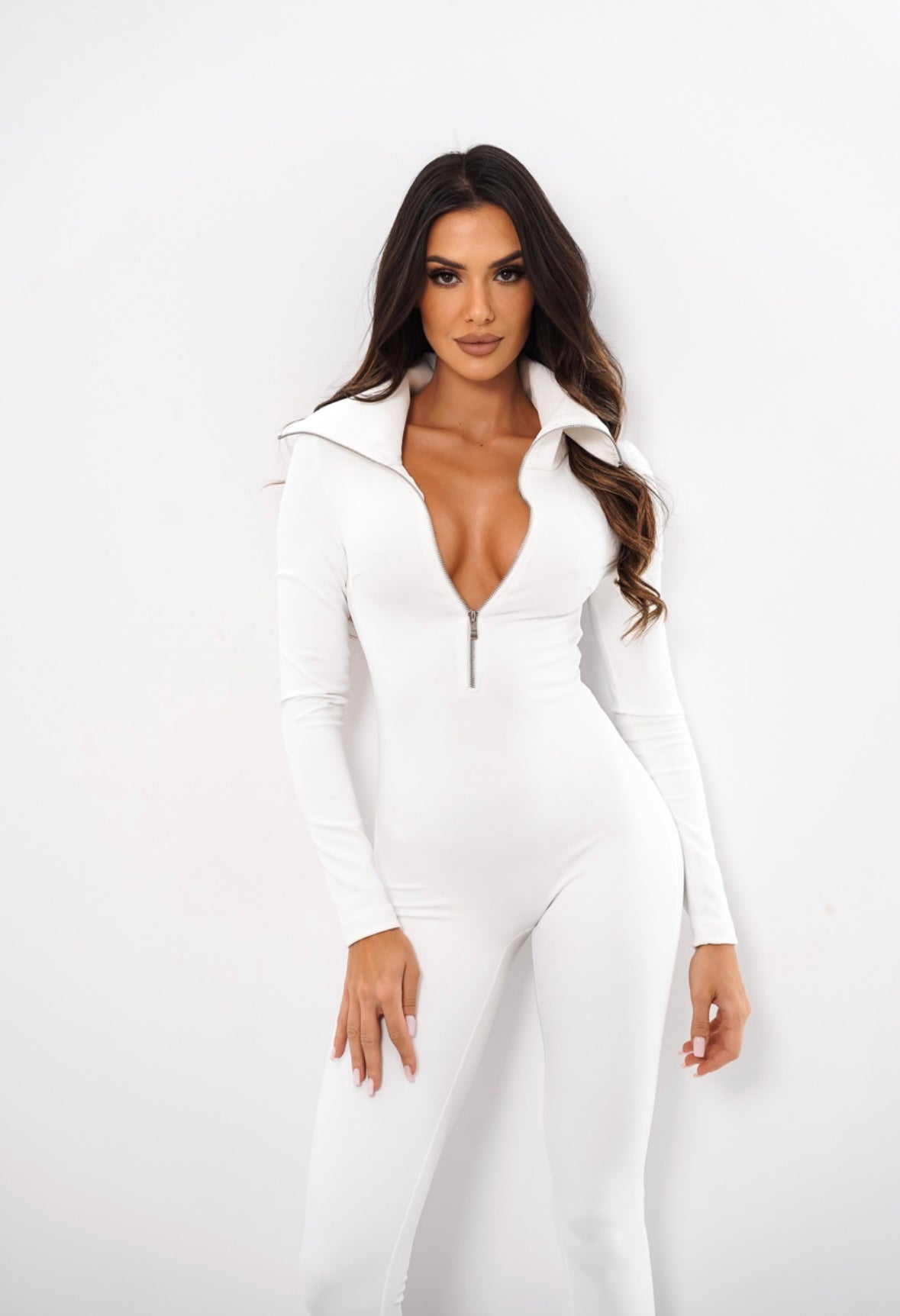 WHITE MONT BLANC JUMPSUIT image 0